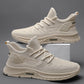 Men Minimalist Lace Up Front Sneakers Knit Running Shoes School Shoes