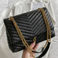 Old Moeny, Lightweight,Business Casual Chevron Metal Decor Square Bag For Teen Girls Women College Students,Rookies