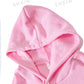 EZwear Solid Kangaroo Pocket Thermal Lined Hoodie