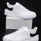 Men's Casual Sports Shoes, Non-Slip, All Match, White Sneakers, Suitable For Four Seasons