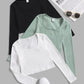 Tween Girl 3pcs Ribbed Knit Tee