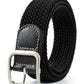 Men Solid Elastic Belt Boho