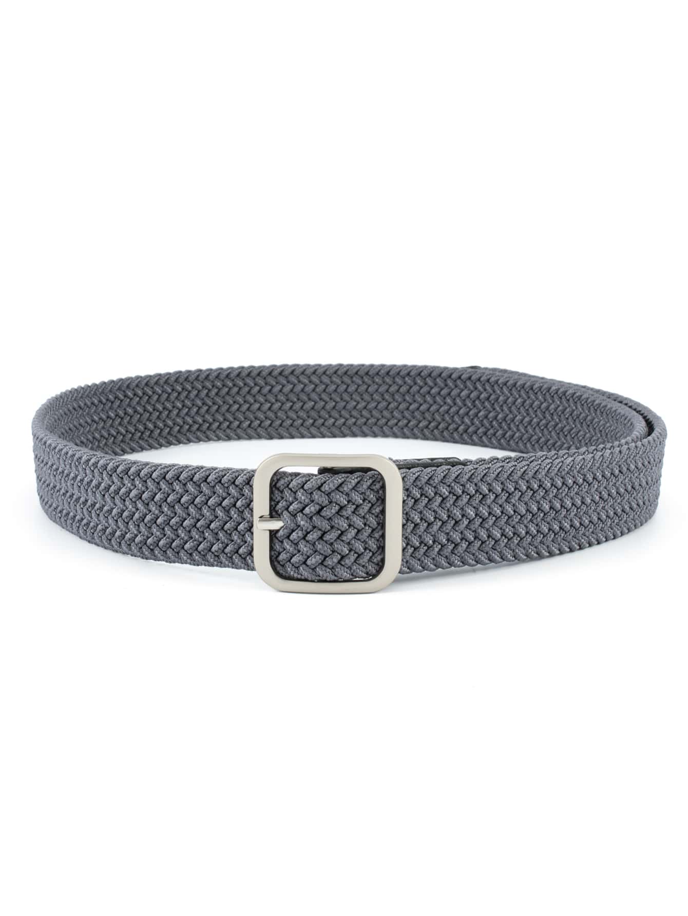 Men Solid Elastic Belt Boho