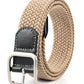 Men Solid Elastic Belt Boho