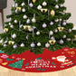 1pc Christmas Santa Print Tree Skirt