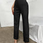 Essnce High Waist Seam Detail Pants