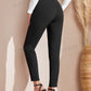 EMERY ROSE Women's Black Striped Pocket Skinny Casual Pants Dress Pants Fall Pants