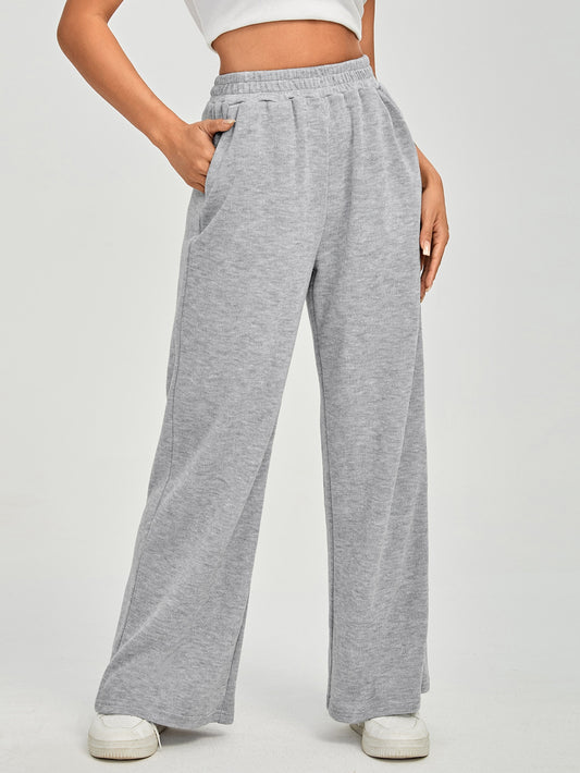 PETITE Slant Pocket Wide Leg Pants