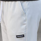 Manfinity Homme Men's Casual Letter Patched Detail Drawstring Waist Tapered Pants