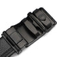 1pair Men Black Belt Automatic Buckle Belt For Business Occasions Work