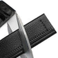 1pair Men Black Belt Automatic Buckle Belt For Business Occasions Work