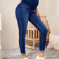 Maternity High Waist Ripped Skinny Jeans