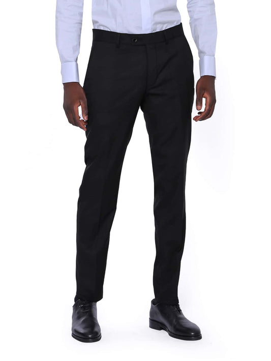 Manfinity Mode Men Zipper Fly Tailored Pants