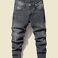 Manfinity Homme Men's Ripped Distressed Slim Fit Denim Jeans