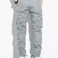 Manfinity Hypemode Men Letter Patched Flap Pocket Cargo Pants