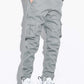 Manfinity Hypemode Men Letter Patched Flap Pocket Cargo Pants