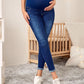 Maternity High Waist Ripped Skinny Jeans