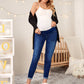 Maternity High Waist Ripped Skinny Jeans