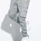 Manfinity Hypemode Men Letter Patched Flap Pocket Cargo Pants