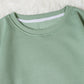 INAWLY Solid Round Neck Thermal Lined Sweatshirt,Long Sleeve Tops