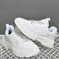 Men Letter Graphic Lace-up Front Chunky Sneakers