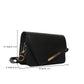 Lightweight,Business Casual Metal Decor Flap Square Bag For Teen Girls Women College Students,Rookies