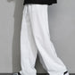 Men Drawstring Waist Straight Leg Pants