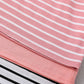 Genkimix Kids Young Girl 3pcs Striped Print Tee