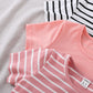 Genkimix Kids Young Girl 3pcs Striped Print Tee