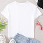 Tween Girl 1pc Letter Graphic Tee