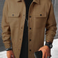 Manfinity Homme Men Flap Pocket Overcoat