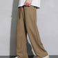 Men Drawstring Waist Straight Leg Pants