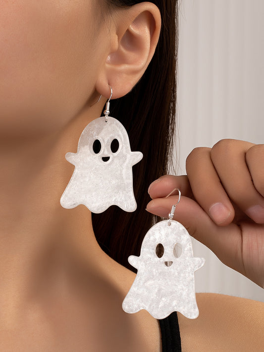 1pc Fashion Ghost Drop Earrings For Women For Daily Decoration