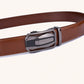 1pc Men's Ratchet Leather Belt, Large Size Casual Automatic Buckle Belt For Men