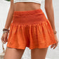 VCAY Solid Wide Leg Shorts