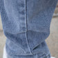 Men Slant Pocket Straight Leg Jeans