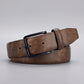 1pc Men Square Buckle Vintage Belt For Daily Life Halloween