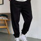 Manfinity Homme Men Slant Pocket Drawstring Waist Sweatpants Long Jogging Pants Plain Light Grey Going Out Casual