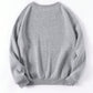 INAWLY Letter Graphic Thermal Lined Sweatshirt