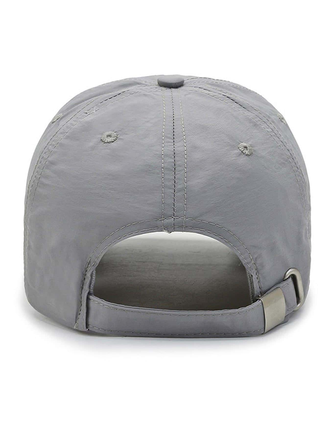 1pc Unisex Letter Graphic Breathable Quick Dry Casual Baseball Cap For Daily Life