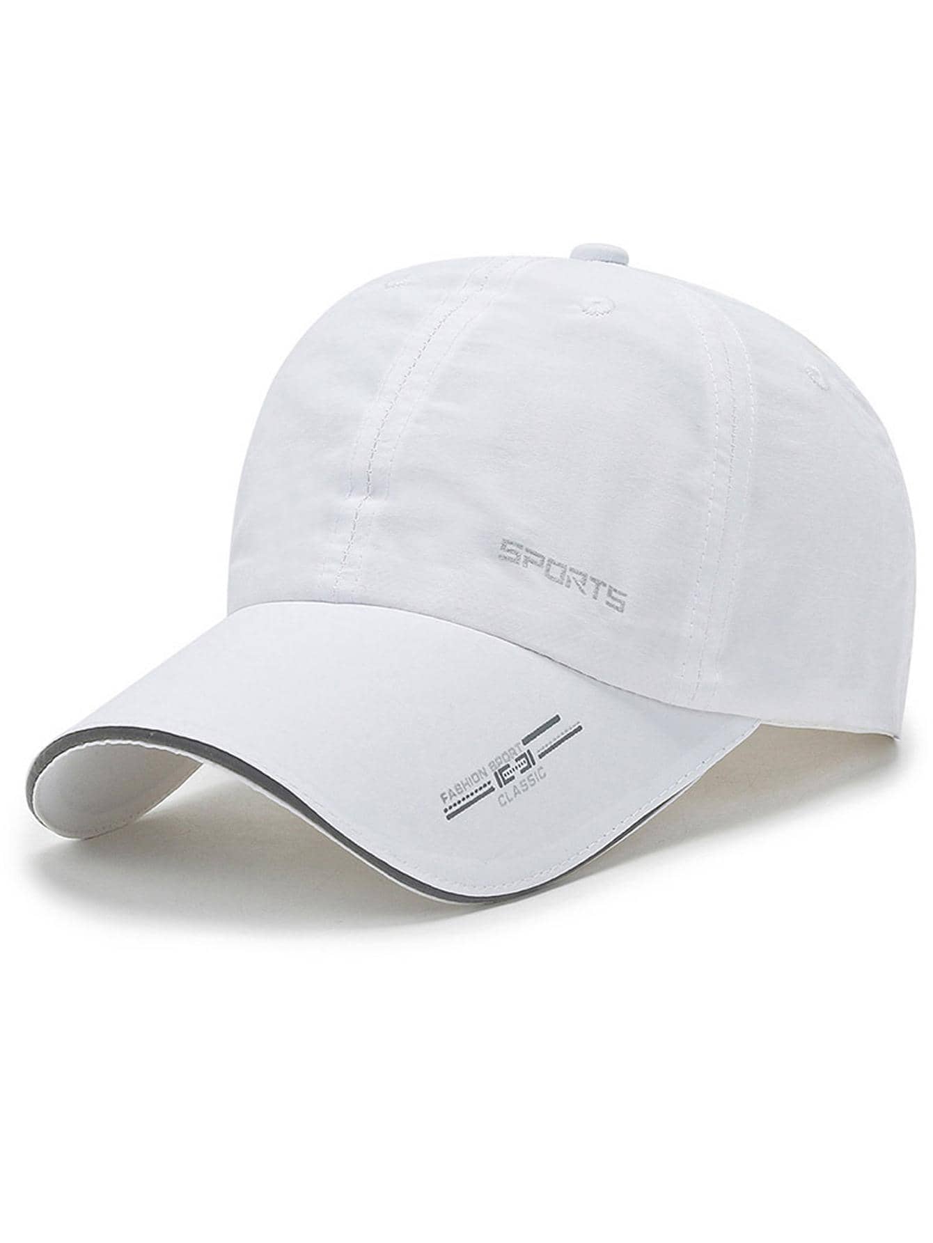 1pc Unisex Letter Graphic Breathable Quick Dry Casual Baseball Cap For Daily Life