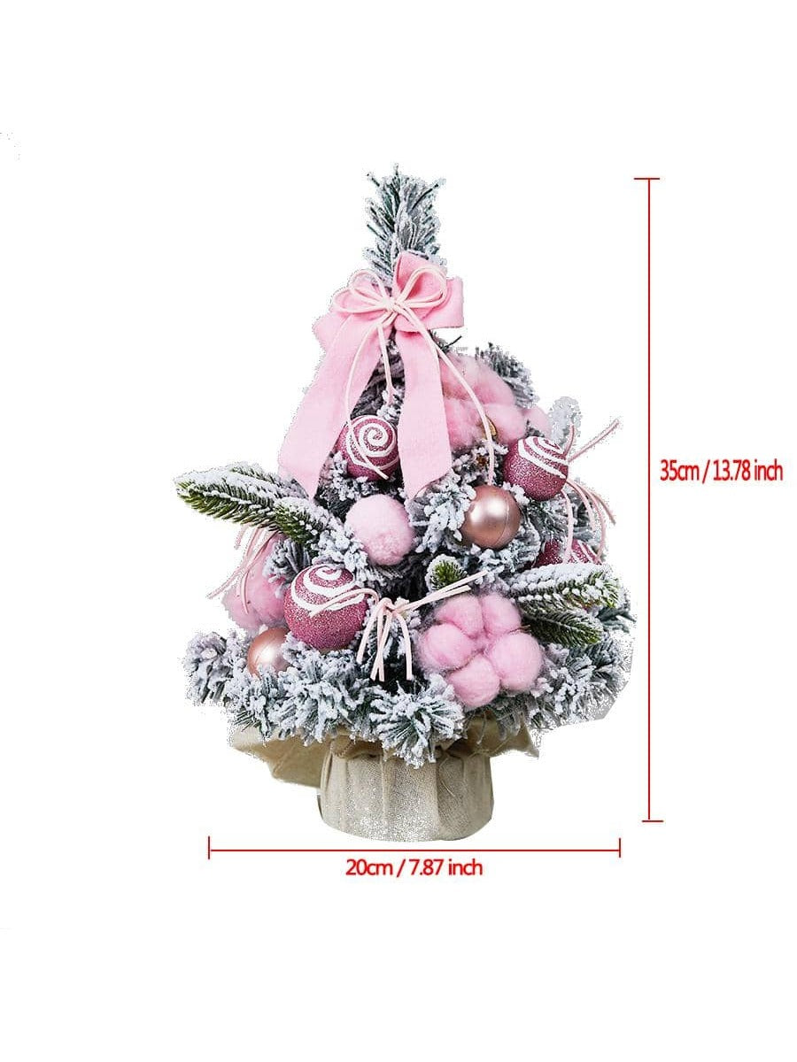 35cm Christmas Decoration Mini Tabletop Christmas Tree Set