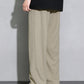 Men Drawstring Waist Straight Leg Pants