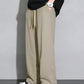 Men Drawstring Waist Straight Leg Pants