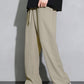 Men Drawstring Waist Straight Leg Pants