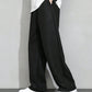 Men Drawstring Waist Straight Leg Pants