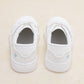 Girls Heart Embroidery Hook-and-loop Fastener Skate Shoes