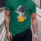 Manfinity Homme Men Cotton Astronaut Print Tee