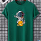 Manfinity Homme Men Cotton Astronaut Print Tee