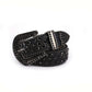 Men Rhinestone Decor Belt Street,School Halloween